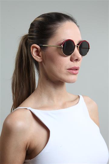 Óculos Achados da New Marni Sextavado Tricolor