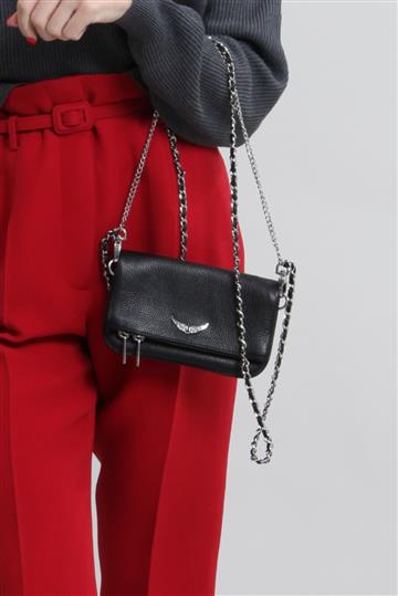 Bolsa Zadig & Voltaire Rock Nano Preta