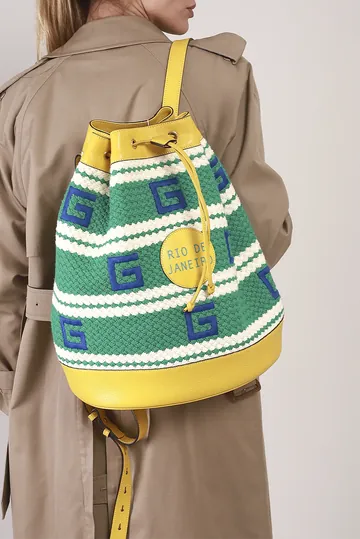Mochila Gucci Limited Edition RJ Amarela