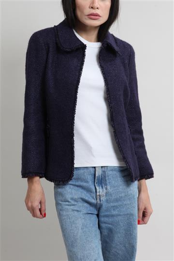 Casaqueto Carolina Herrera Tweed  Azul