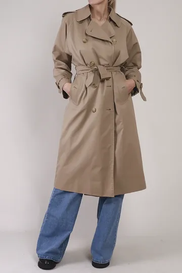 Casaco Burberry Trench Coat Bege