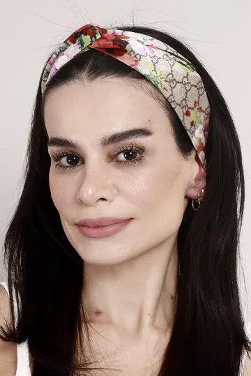 Tiara Gucci Nó Floral Monograma Colorida