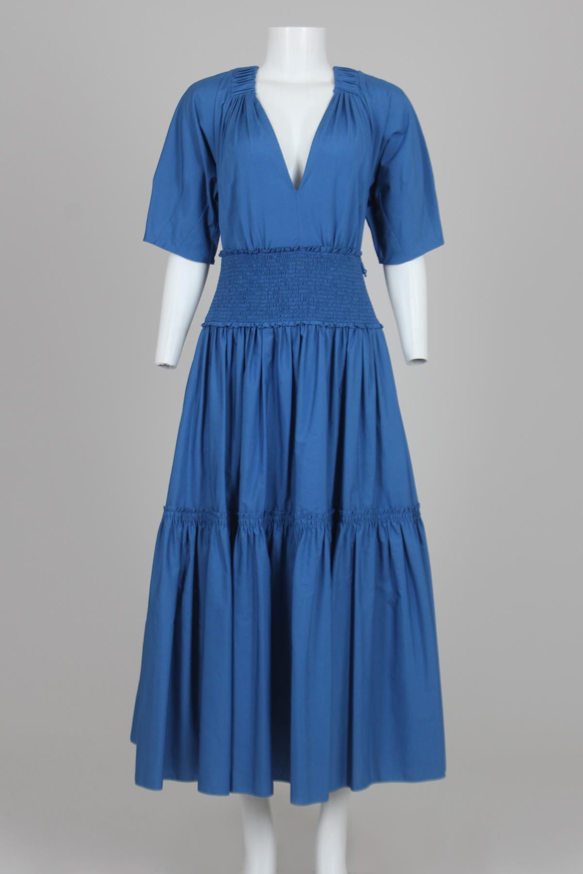 Vestido Cris Barros Azul