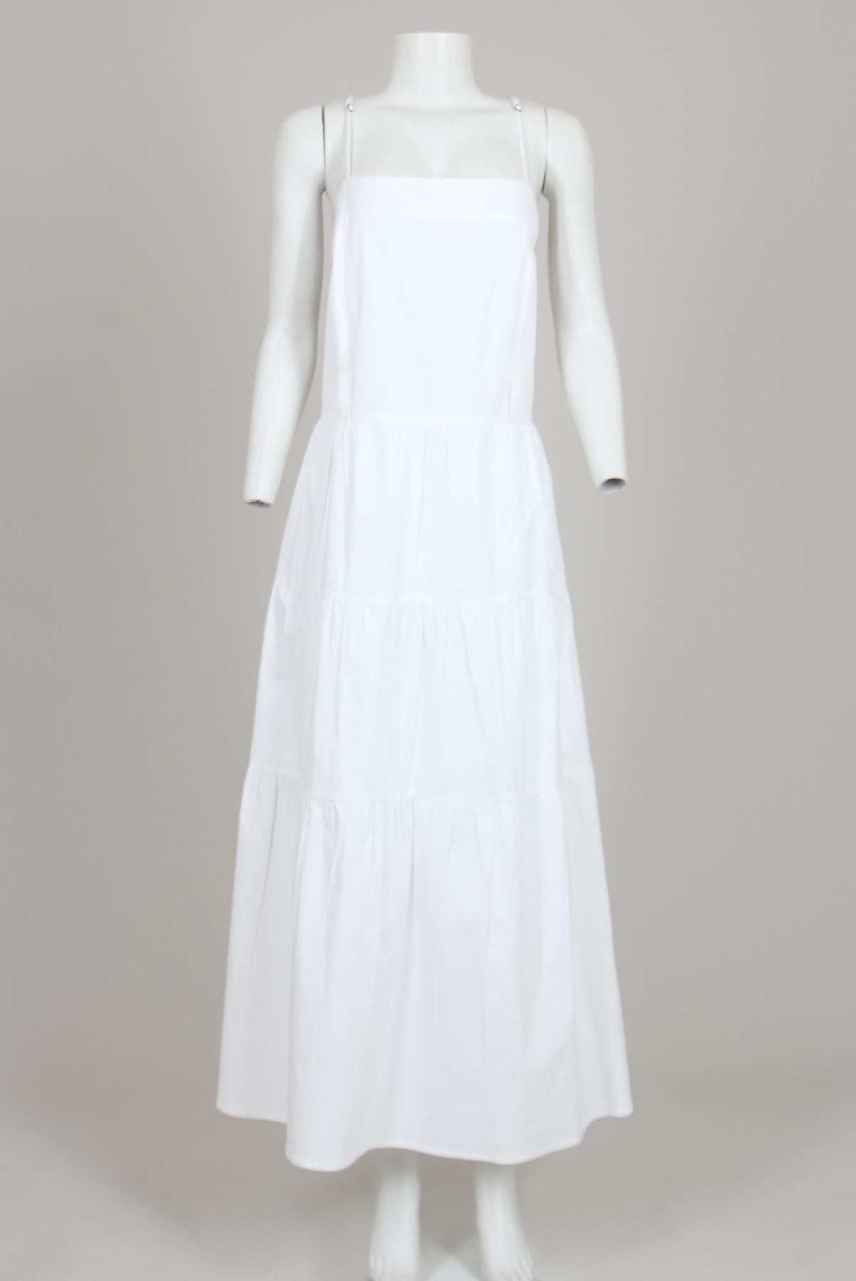 Vestido Mixed Babados Branco