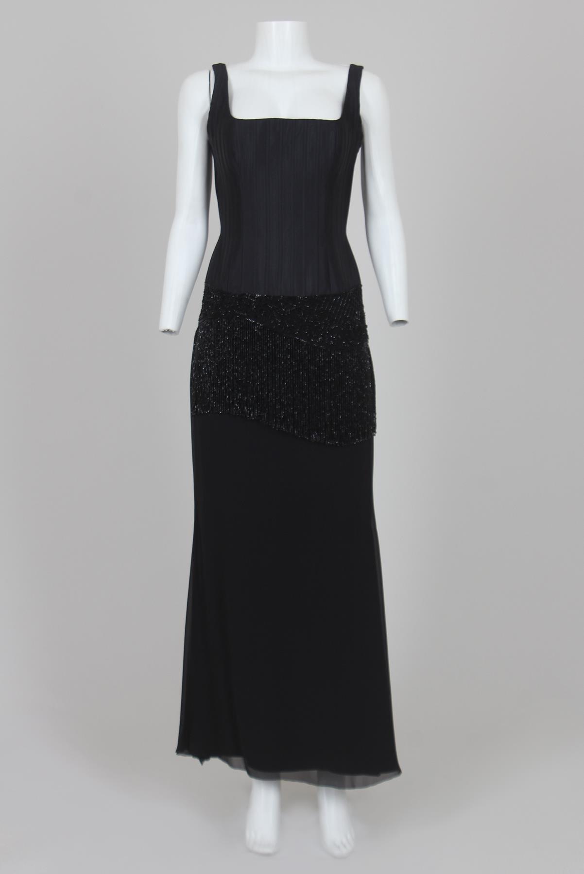 Vestido Achados da New Franja Preto