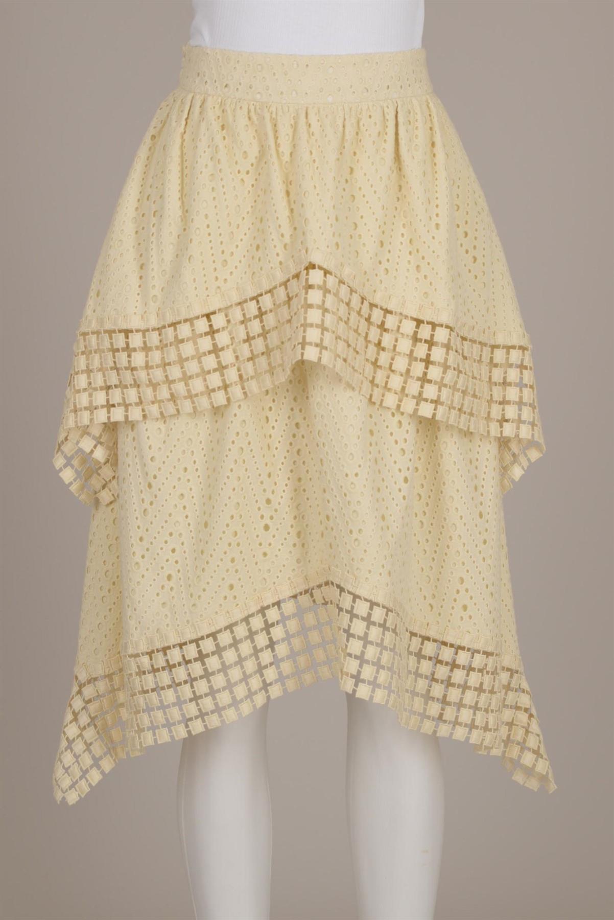 Saia Paula Raia Midi Off-White