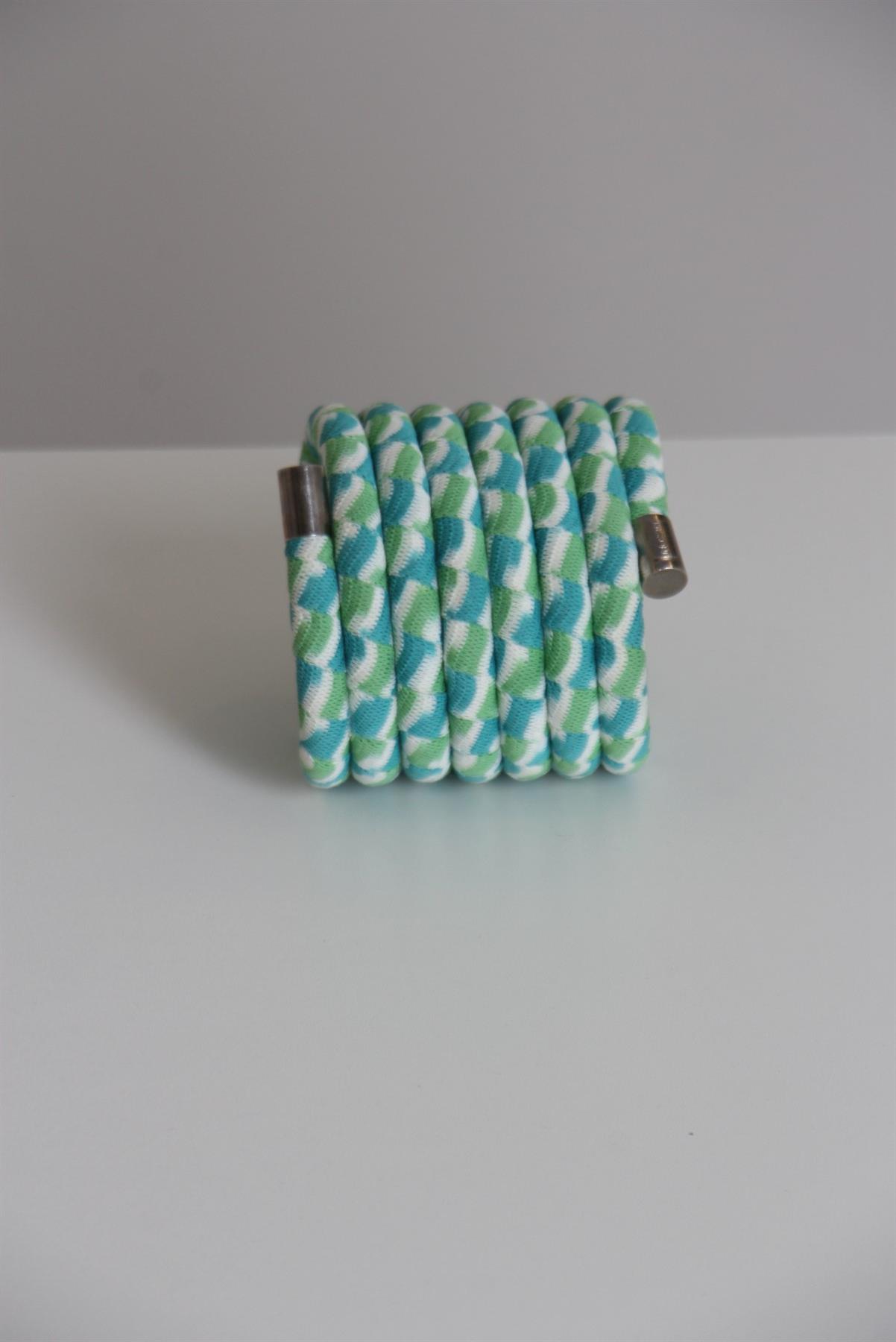 Pulseira Missoni Tecido Verde