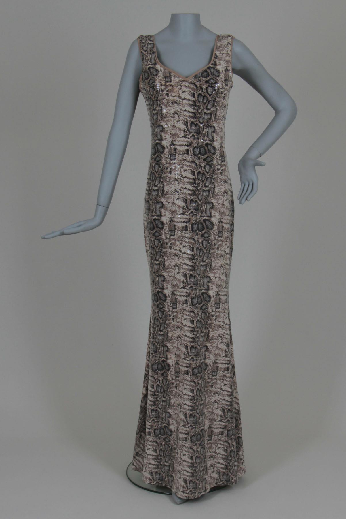 Vestido Lemon Paetê  Estampado