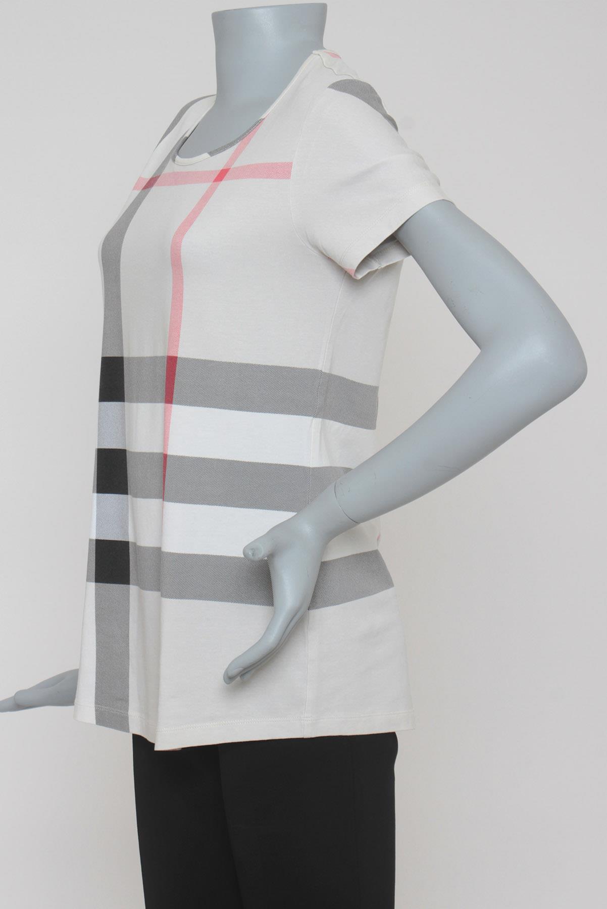 Camiseta Burberry Clássica Bege
