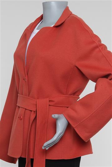 Casaco Max Mara Lã   Laranja