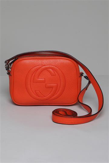 Bolsa Gucci Soho Mini Laranja
