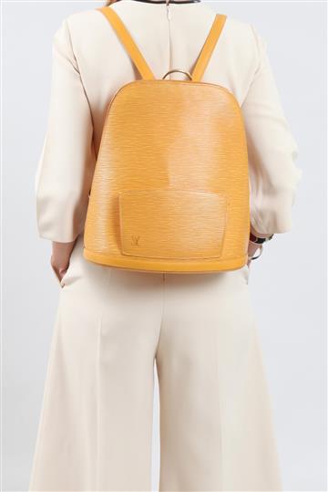 Bolsa Louis Vuitton Mochila Epi Amarelo