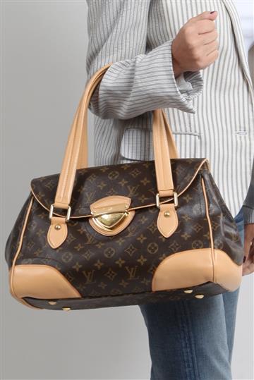 Bolsa Louis Vuitton Beverly Marrom
