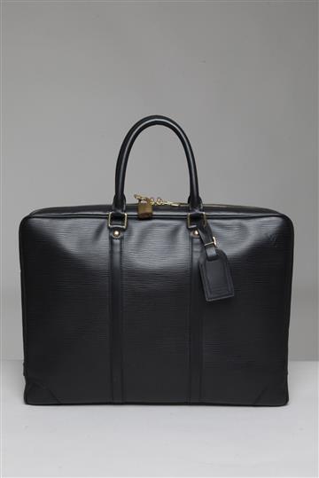 Mala Louis Vuitton Executiva Couro Epi Preta