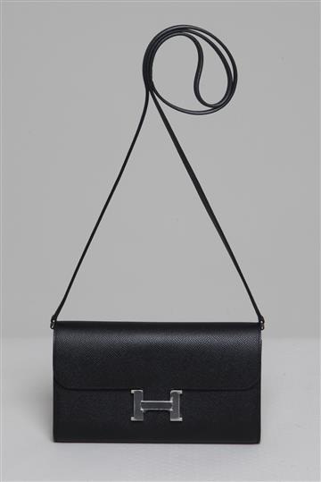 Bolsa Hermès Carteira Cosntance To Go Preta