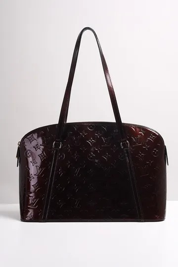 Bolsa Louis Vuitton Amarante Monograma Verniz Bordô