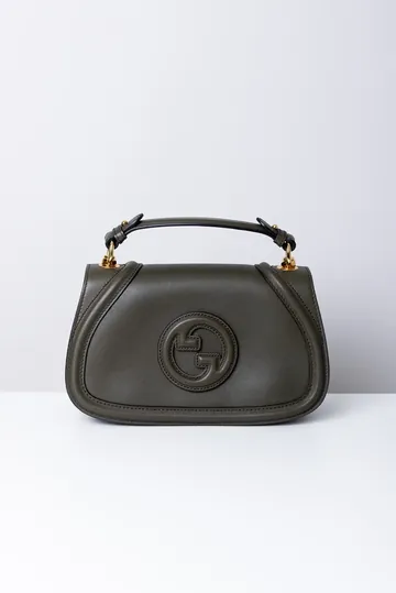 Bolsa Gucci Blondie Couro Bezerro Verde
