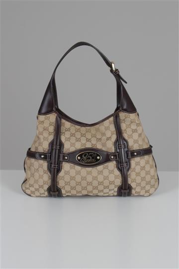 Bolsa Gucci Monograma Marrom