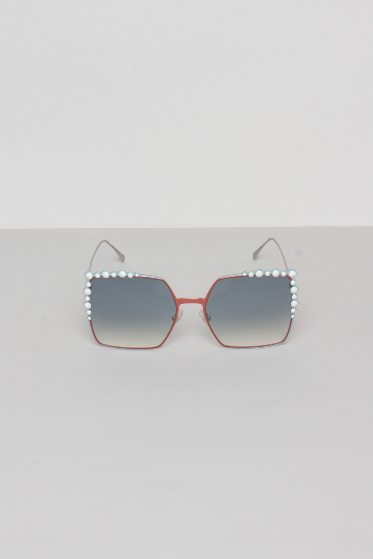 Óculos Fendi Quadrado Vintage Preta