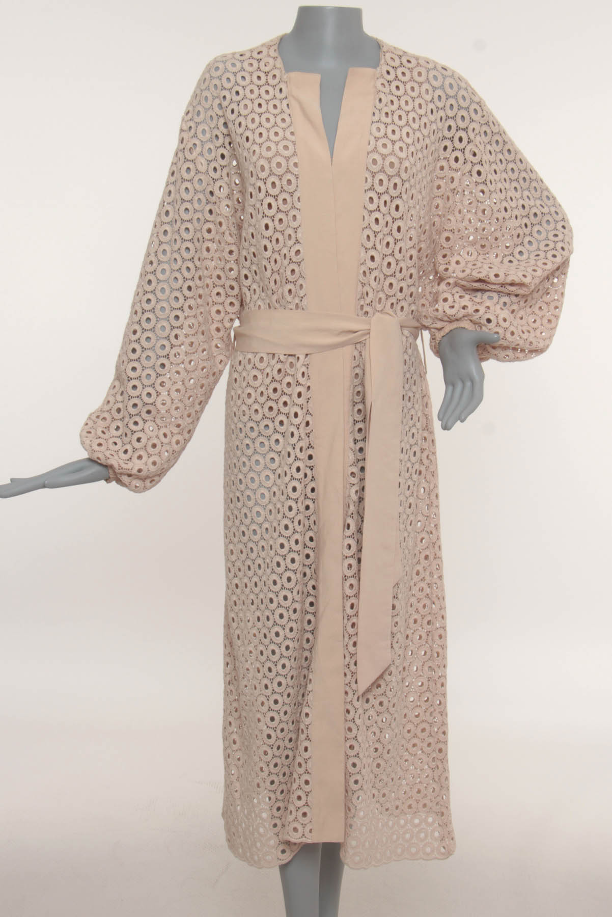 Kimono Linnen Bege
