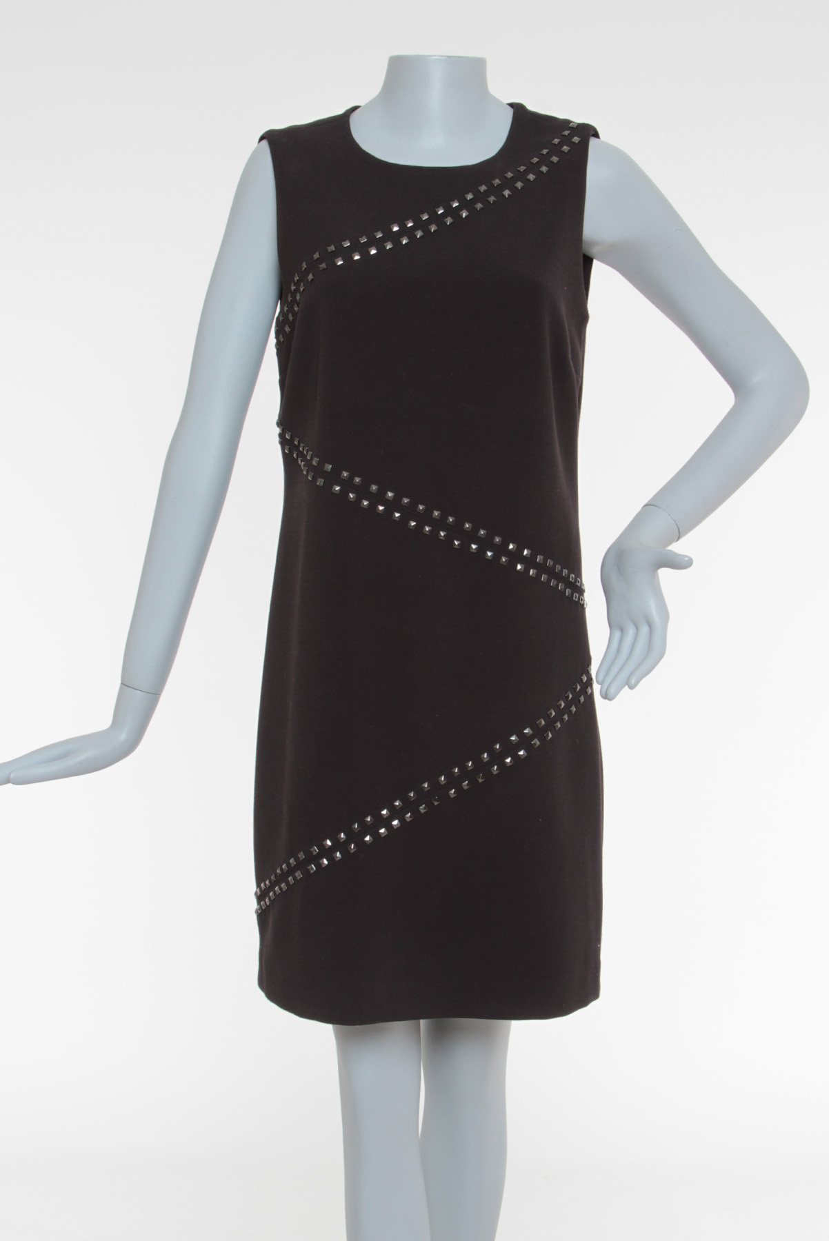 Vestido Achados da New Tubinho Spike Preto