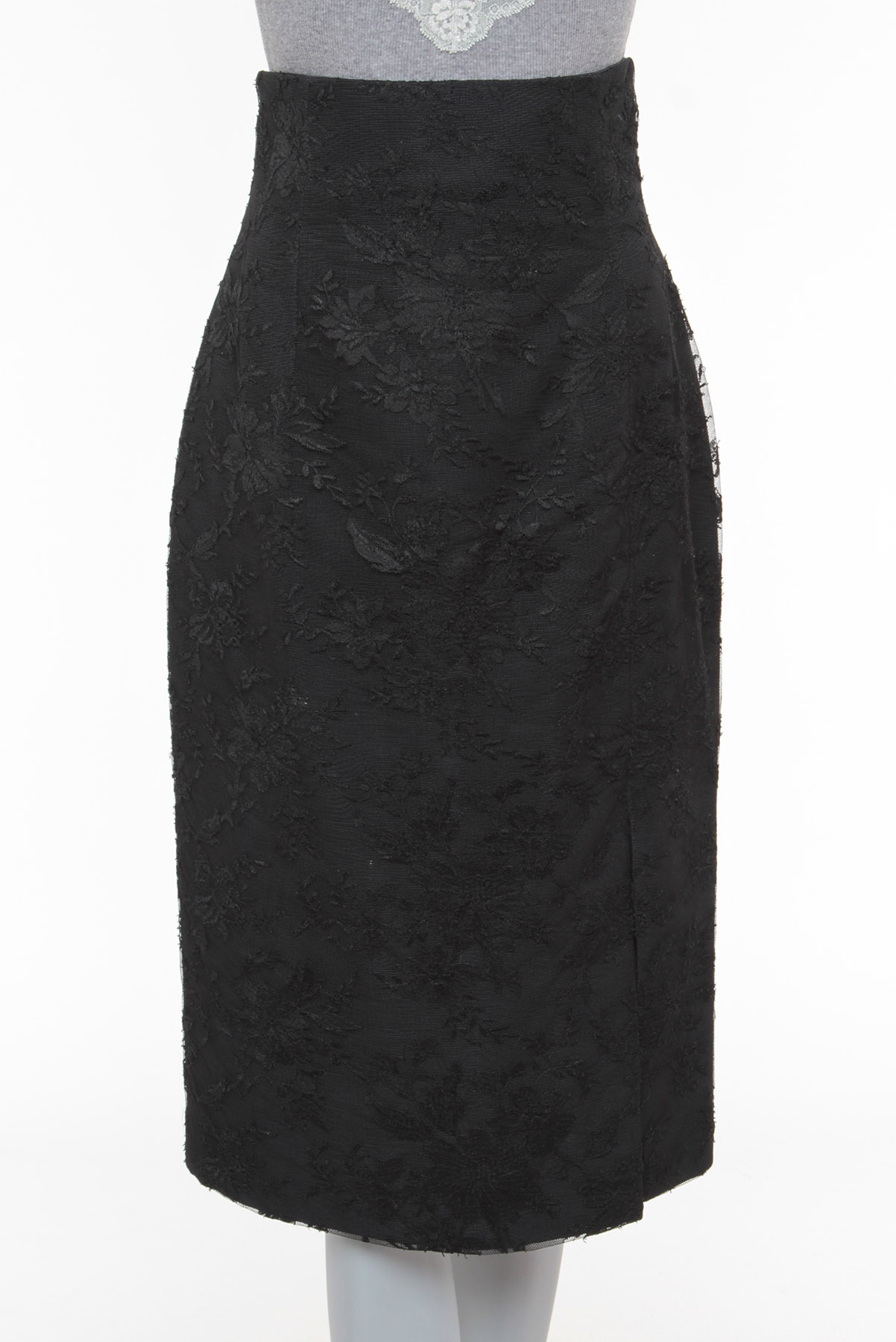 Saia Givenchy Lápis Preto
