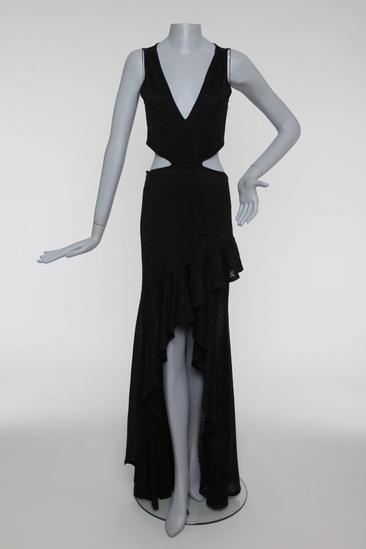 Vestido Achados da New Lurex Preto