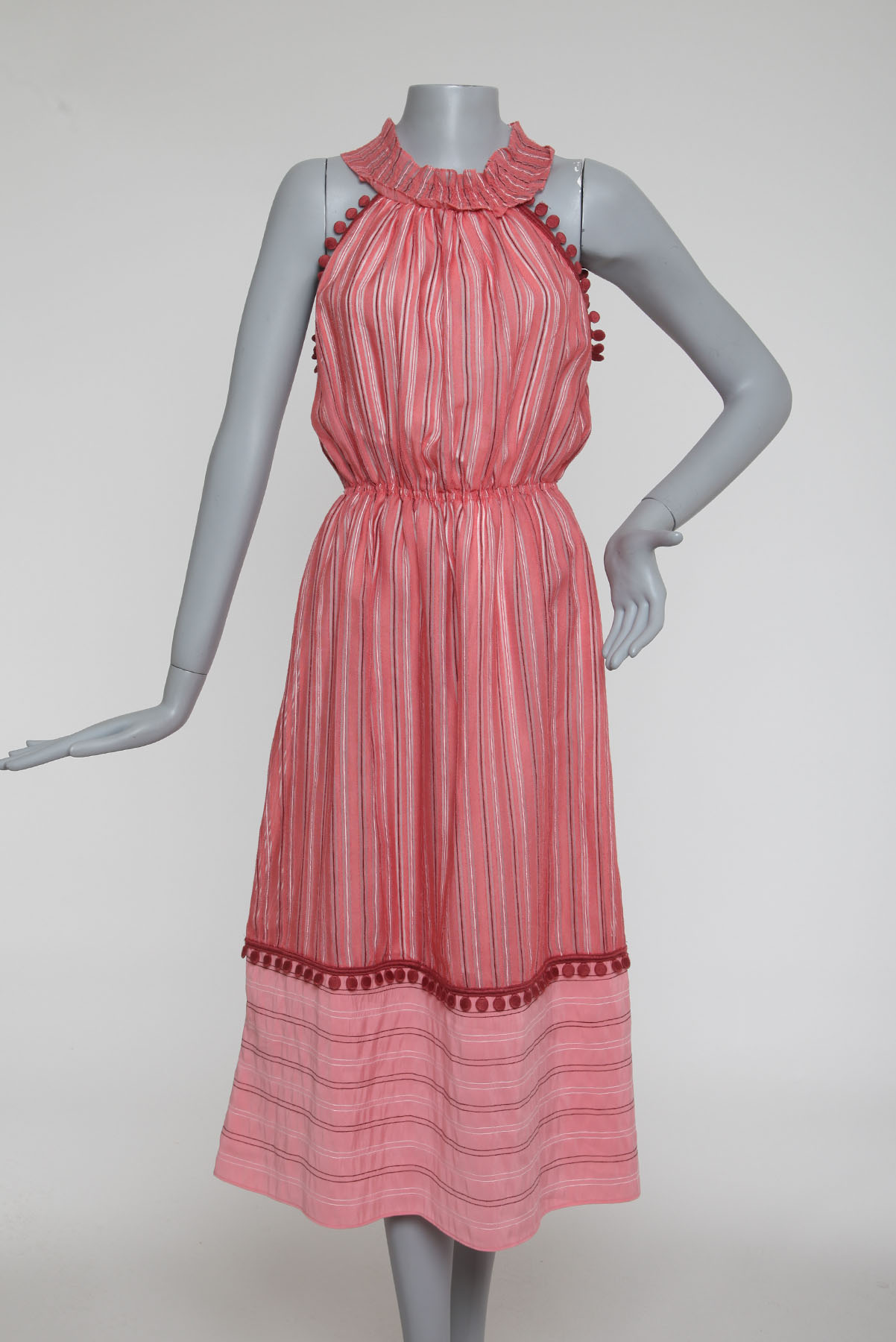 Vestido Lug Von Siga Rosa