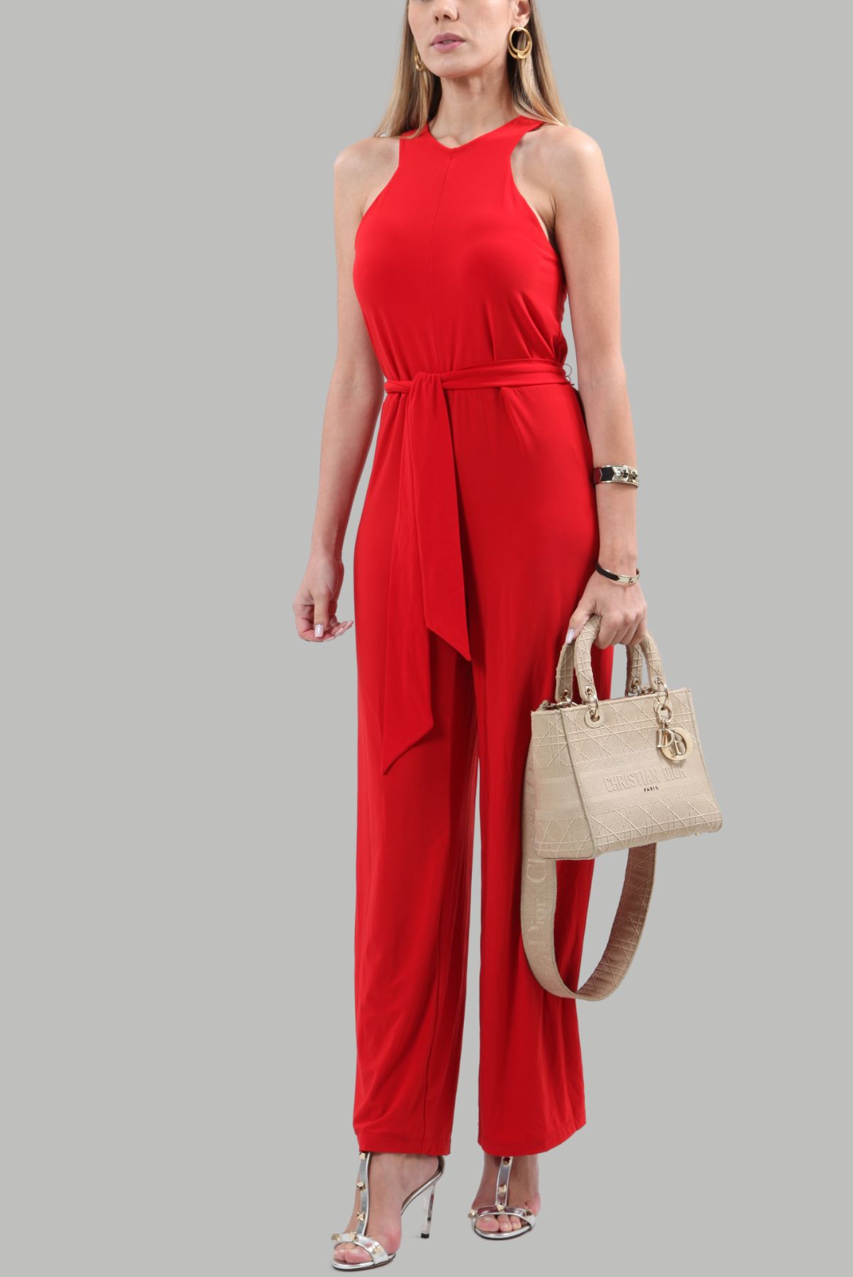 Macacão Ralph Lauren Malha Fria Vermelho
