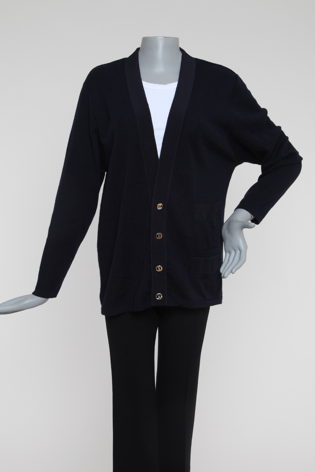 Casaco Salvatore Ferragamo Cardigan  Preto1