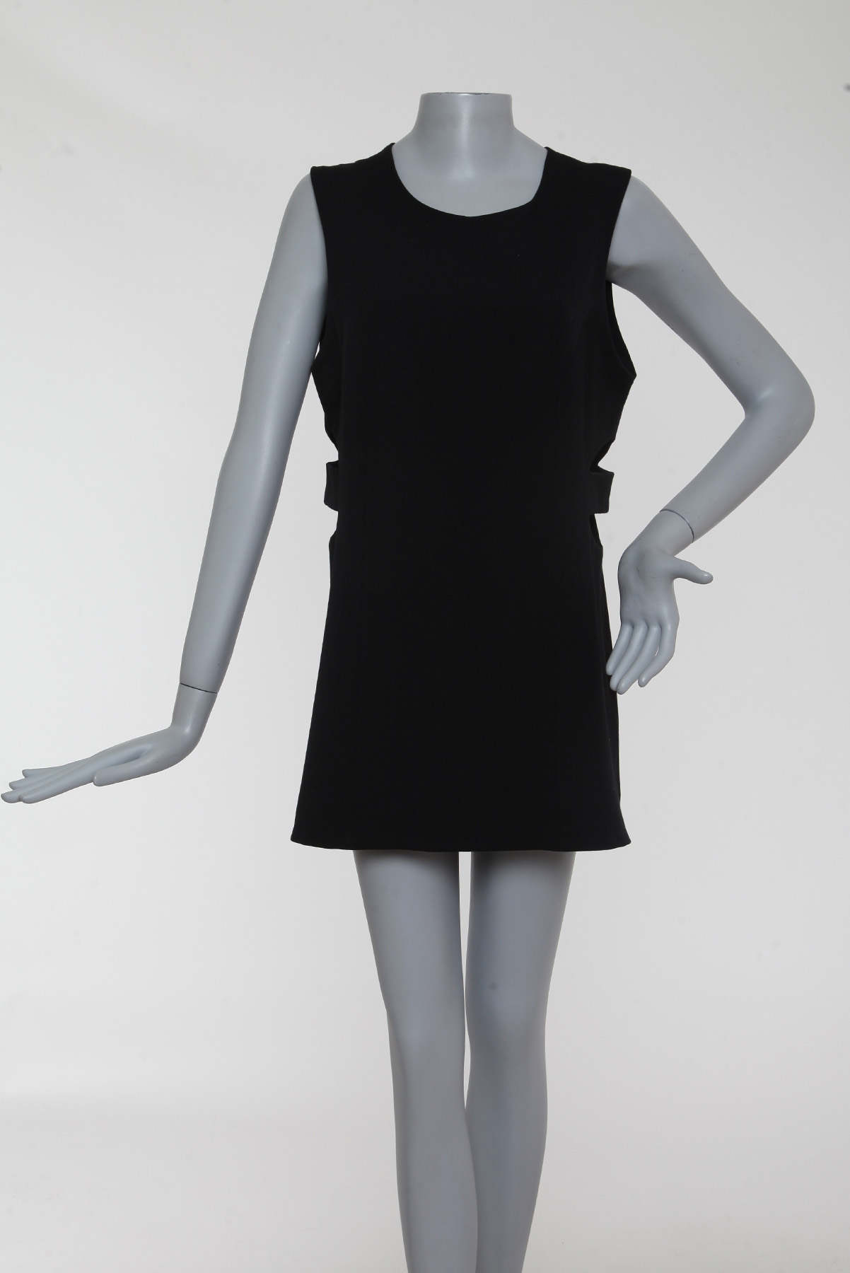 Blusa A. Niemeyer Recortes A N P M  Preta