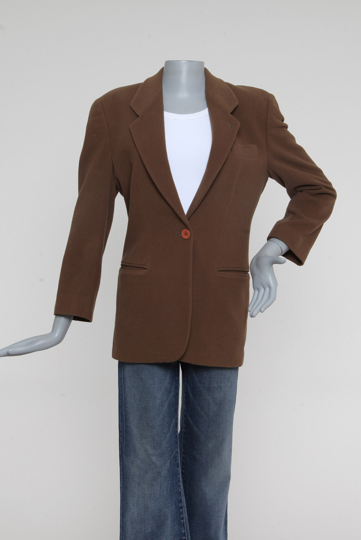 Blazer Emporio Armani Cashmere   Caramelo