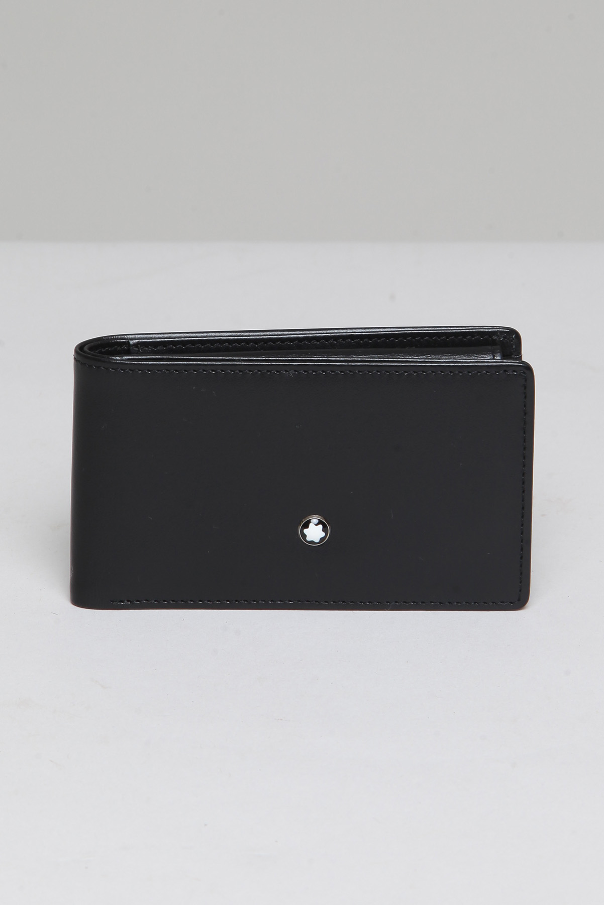 Carteira Mont Blanc Porta Cartão Preto