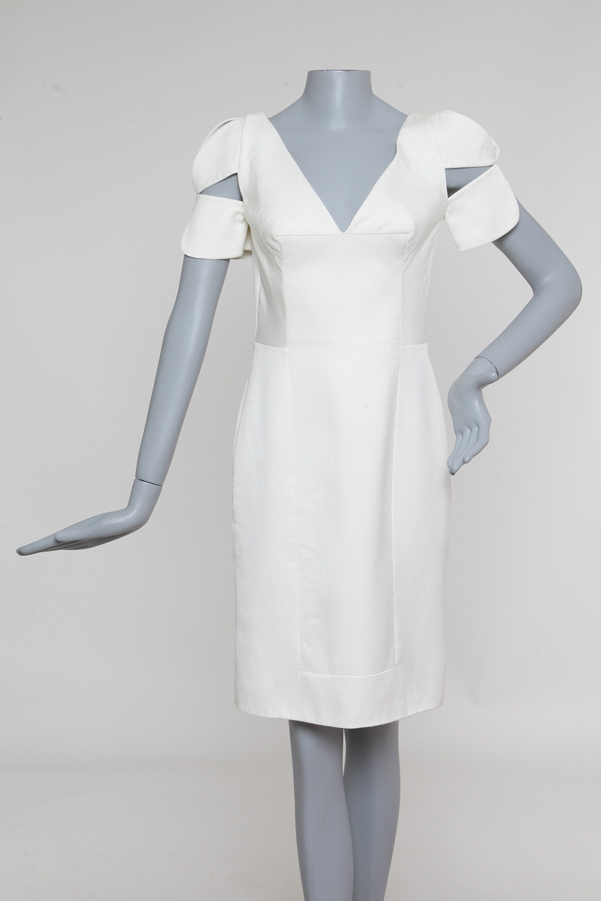 Vestido André Lima Linho Edição Limitada Off-White