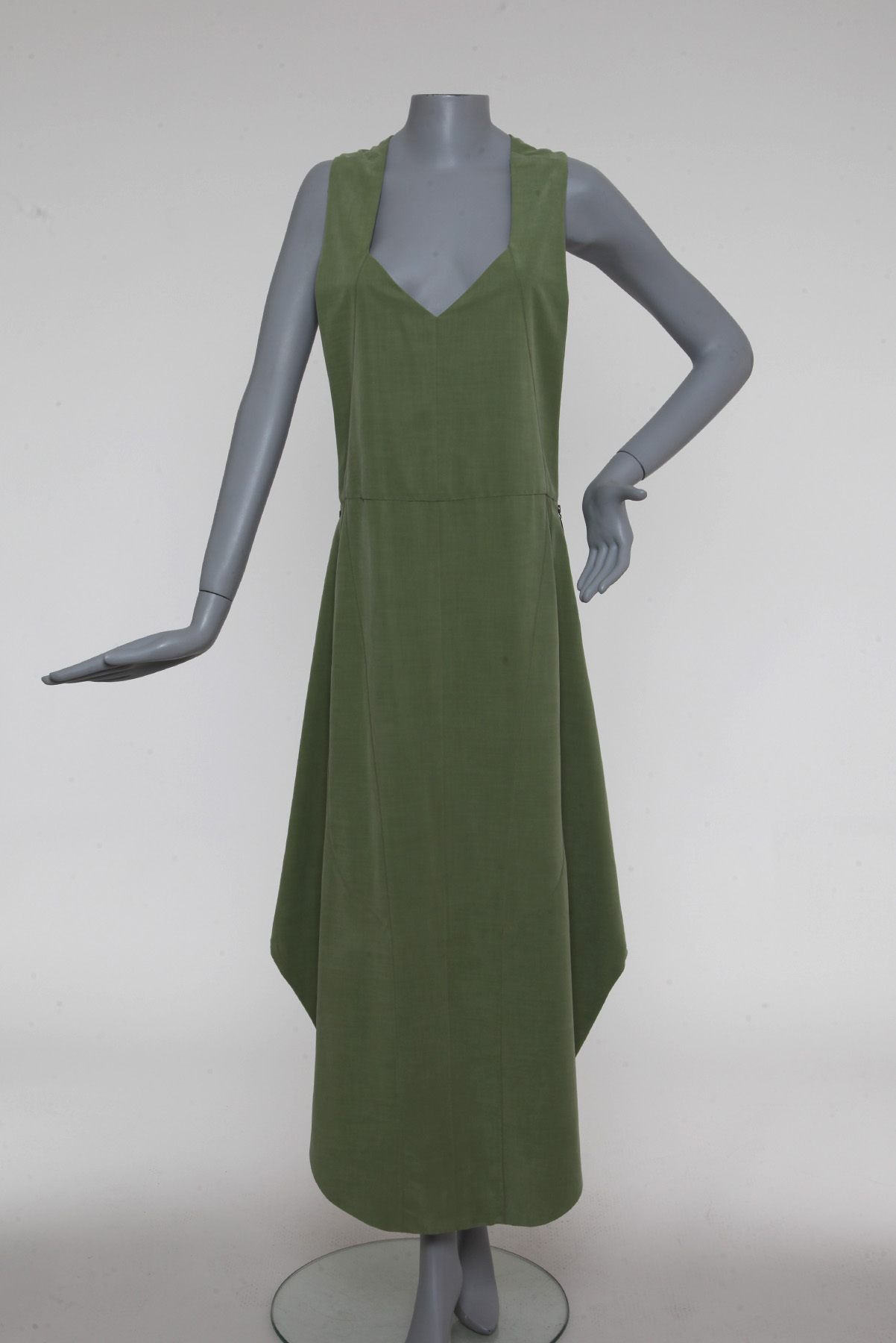 Vestido A. Niemeyer Longo Verde