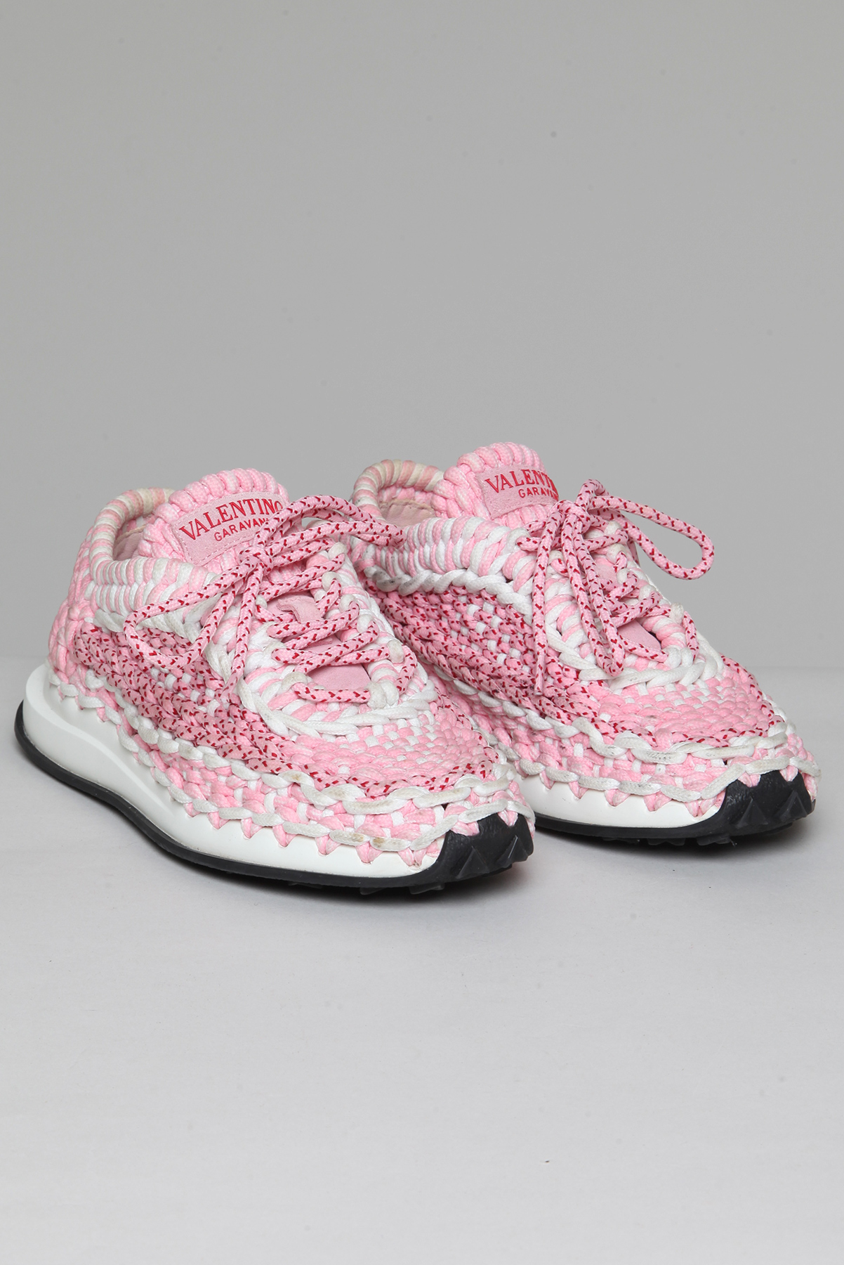 Tênis Valentino Crochê Rosa | New4another