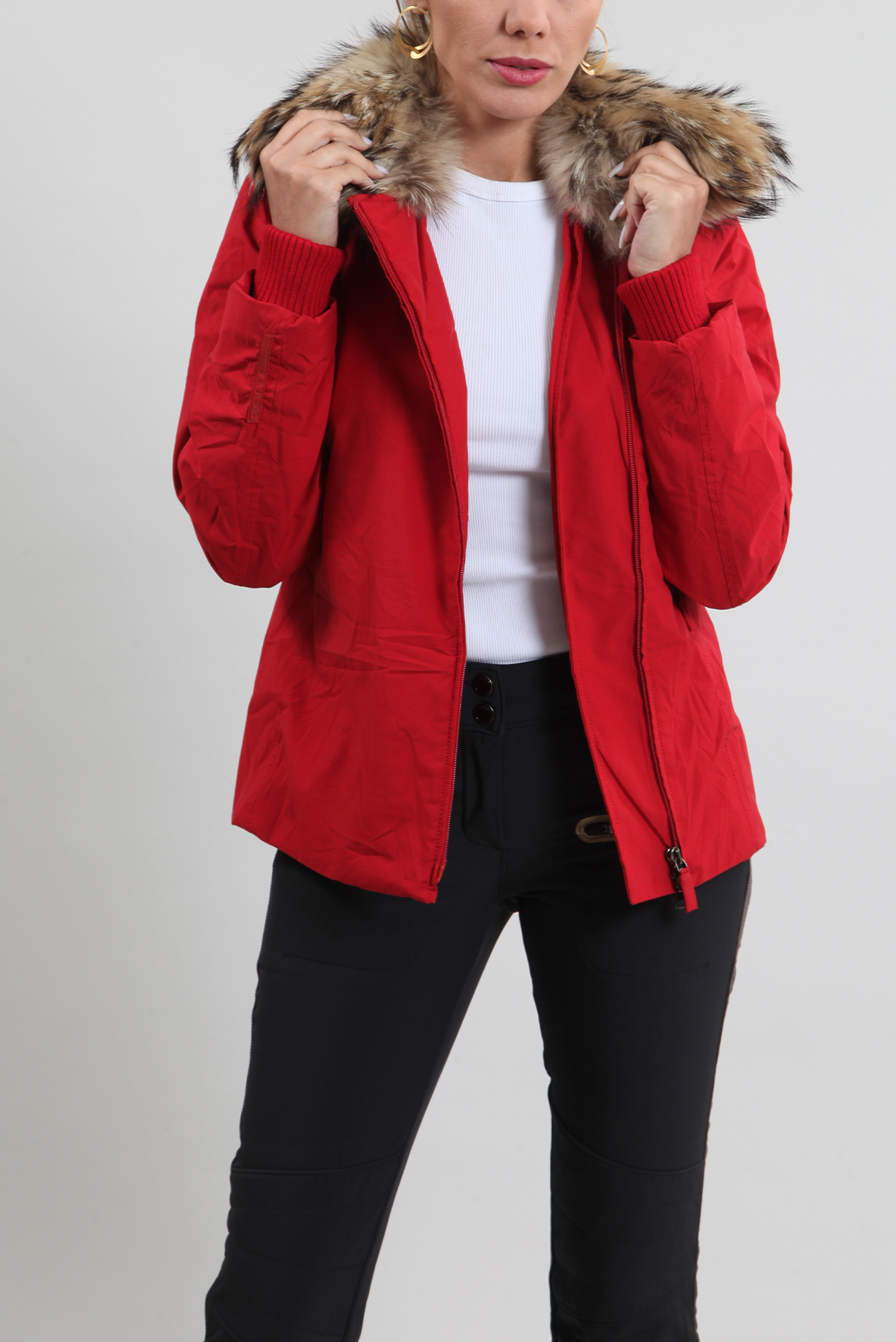 Casaco Prada Ski Vermelho