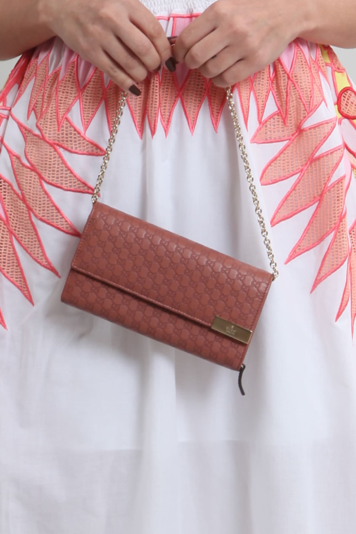 Bolsa Gucci Carteira Guccíssima Rose