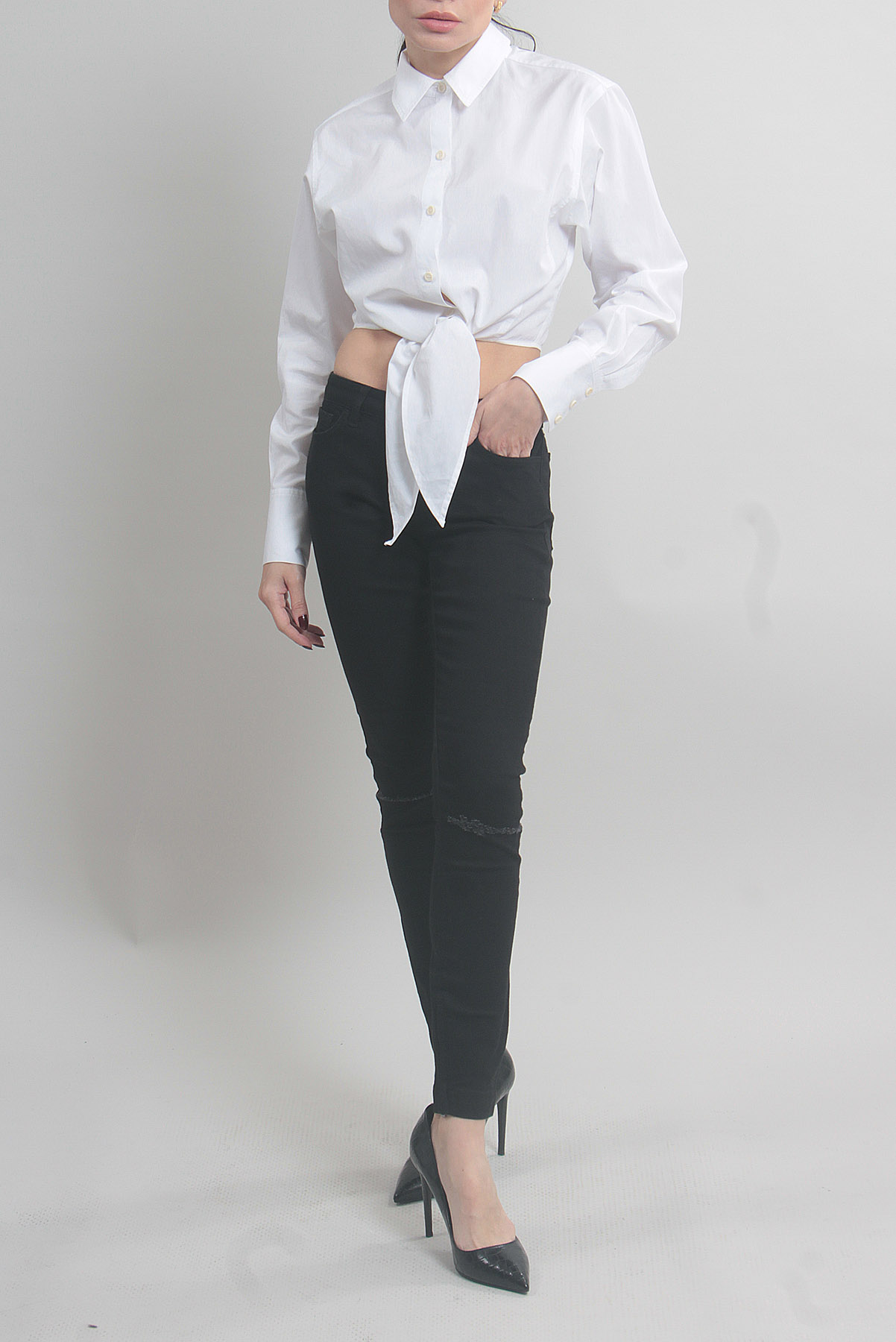 Calça Dolce & Gabbana Sarja Skinny Preta
