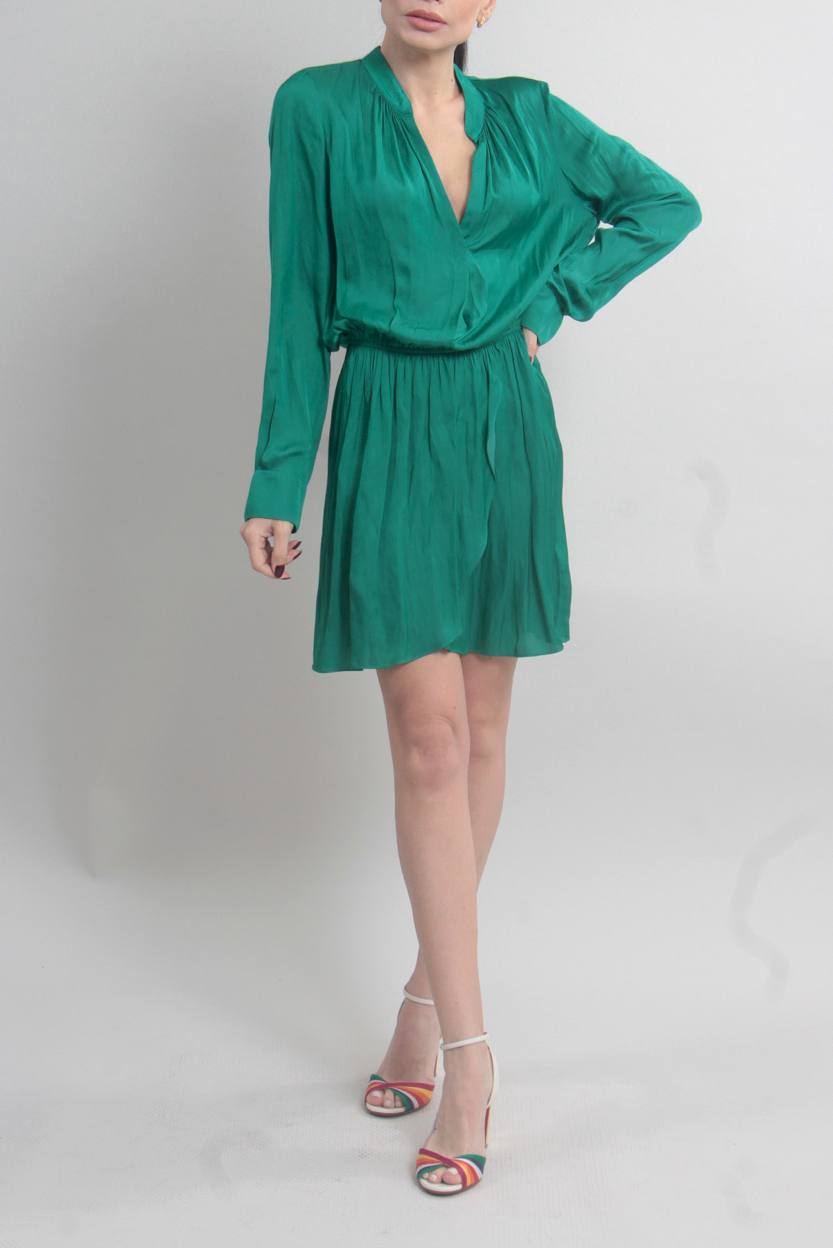 Vestido Zadig & Voltaire Seda Verde