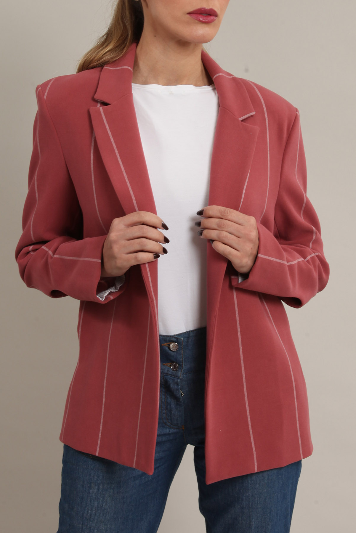 Blazer A. Niemeyer Risca de Giz Rose