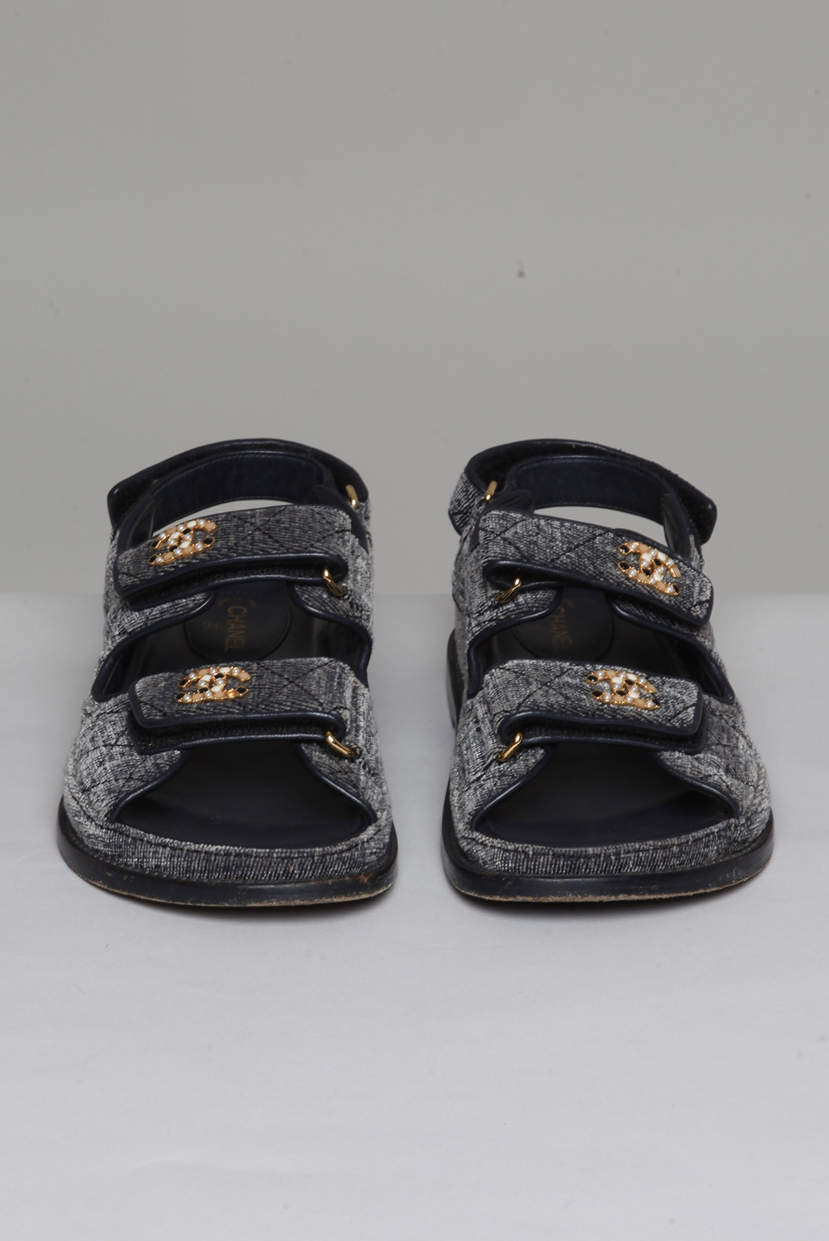 Papete Chanel Denim Dad
