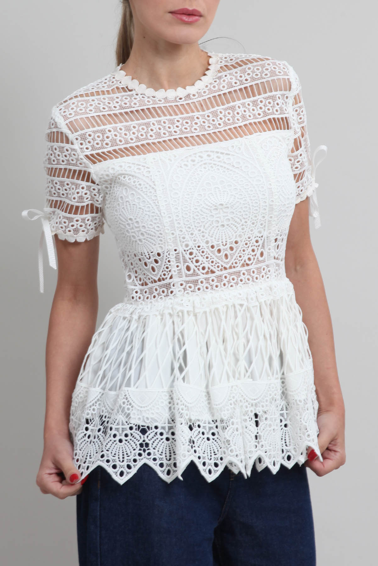 Blusa Alexis Renda Branca