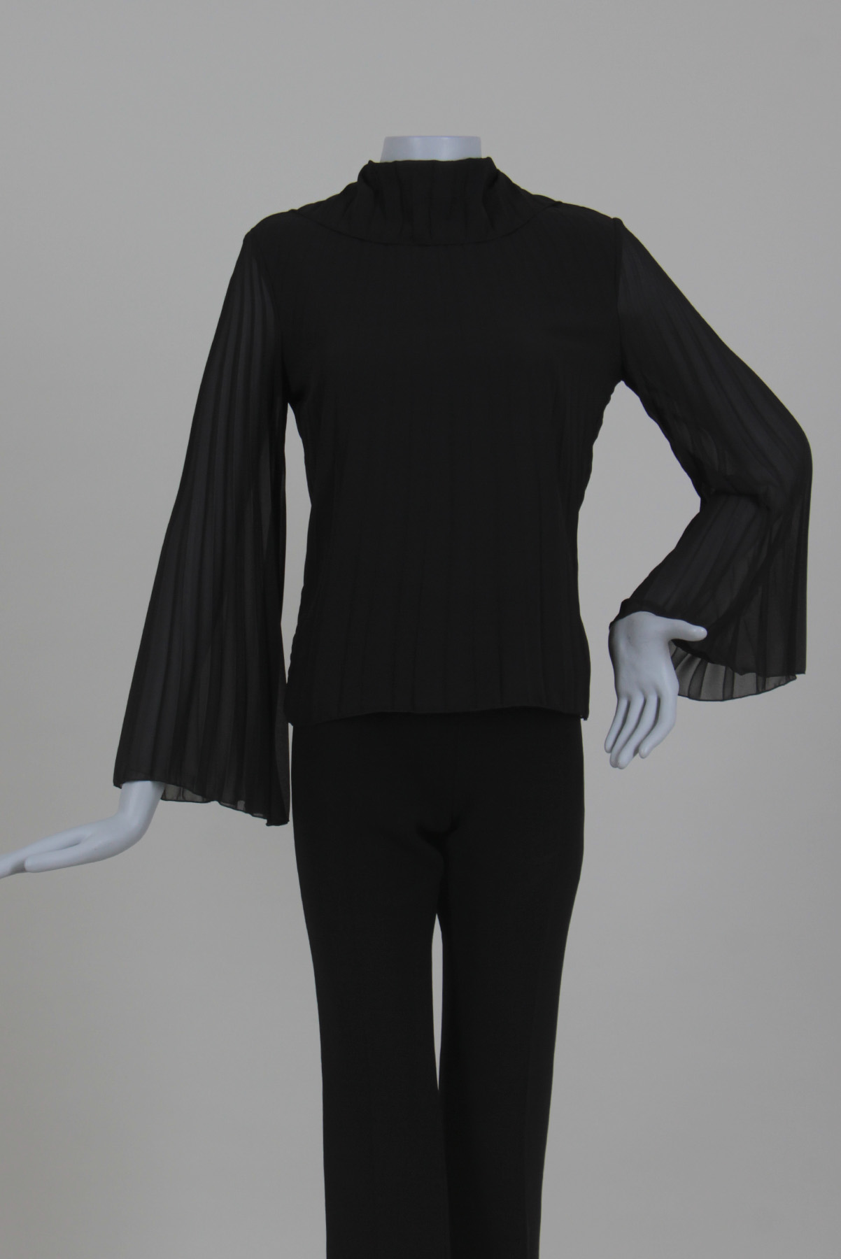 Blusa Plissada Cumplice Preto