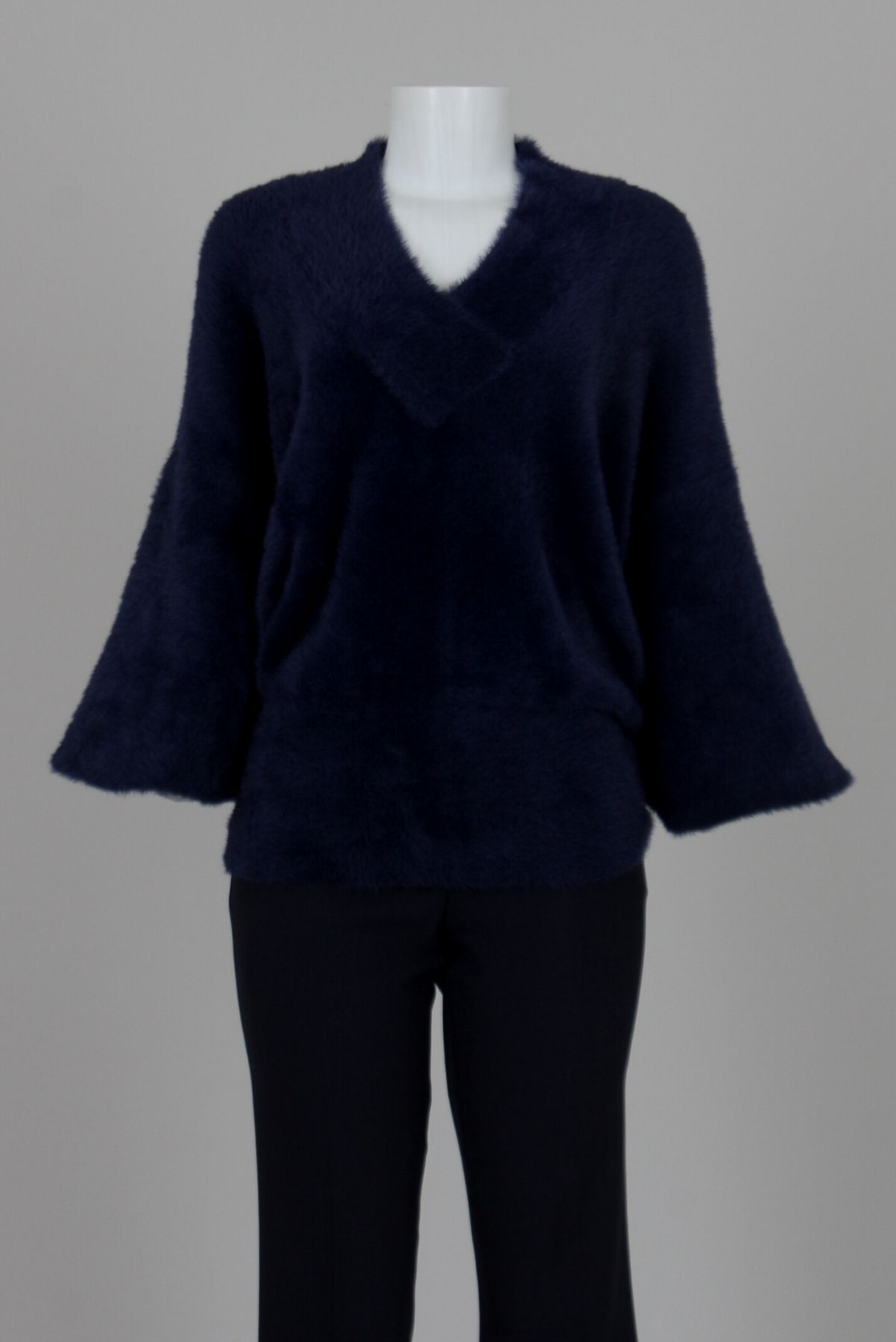 Blusa A. Niemeyer Felpudo Azul